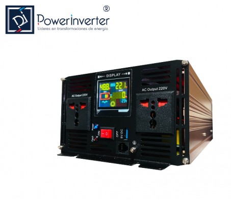 INVERSOR VOLTAJE 48VDC/220VAC 1500W PSW